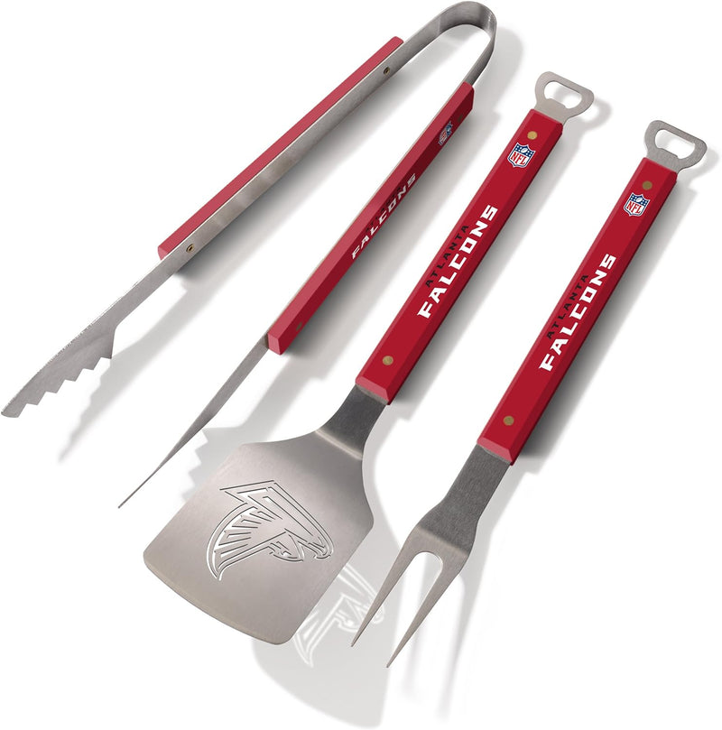 YouTheFan NFL Cleveland Browns Spirit Series Grillset, 3-teilig Atlanta Falcons, Atlanta Falcons