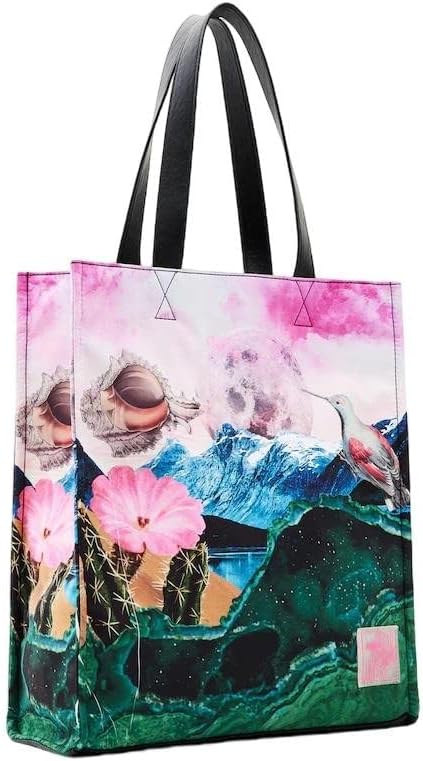 Desigual Tasche Damen Paisaje Surrealist Minnesota 2.0 23saxy46 Einzigartige Fuchsia, fuchsia, Einhe