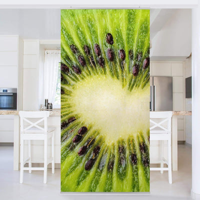 Bilderwelten Raumteiler Kiwi Heart 250x120cm inkl. transparenter Halterung 250x120cm incl. transpare