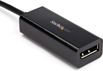 StarTech.com USB-C auf DisplayPort Adapter (8K 30Hz, HBR3 Adapter, Thunderbolt 3, Video Dongle für D