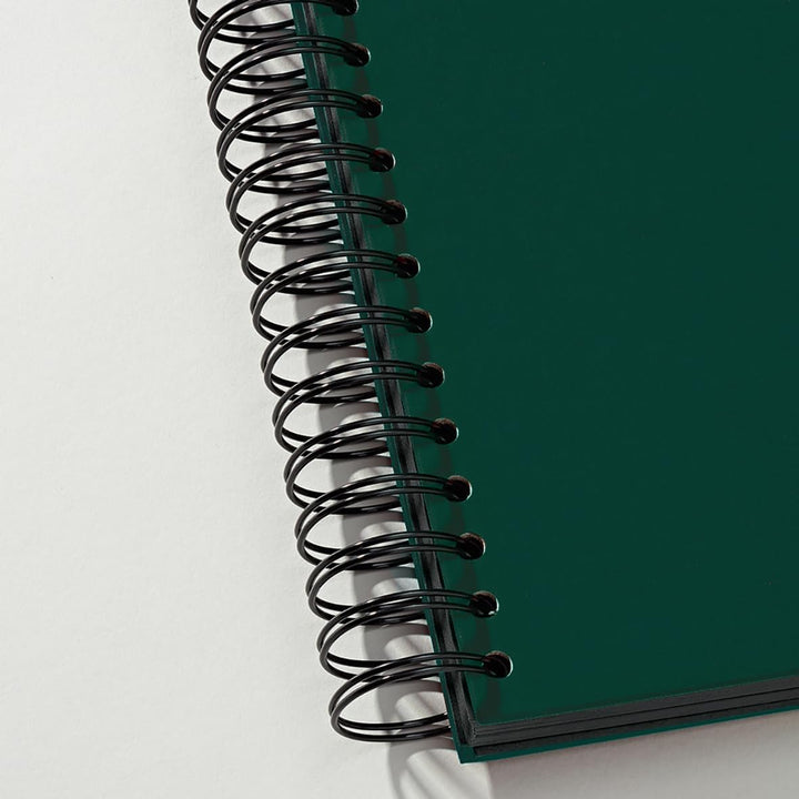 Semikolon 364853 Spiral Album Cutting Edge – 37,5x30,1 cm – Fotoalbum, 90 Seiten schwarz, Fotobuch,