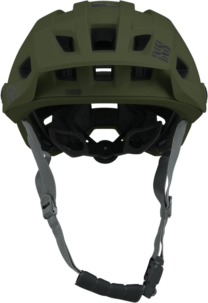 IXS Enduro MTB-Helm Trigger AM MIPS Graphite Olive Taille SM (54-58cm), Olive Taille SM (54-58cm)