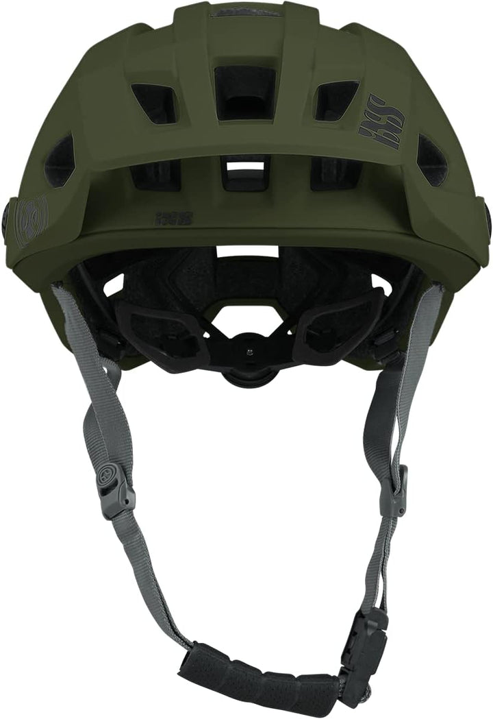 IXS Enduro MTB-Helm Trigger AM MIPS Graphite Olive Taille SM (54-58cm), Olive Taille SM (54-58cm)