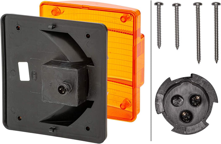HELLA 2BA 007 839-001 Blinkleuchte - gelb - links/rechts
