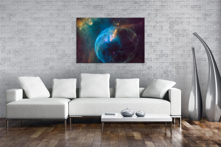 das Unerklärliche in den Tiefen des Universums Format: 100x70 als Leinwandbild, Motiv fertig gerahmt