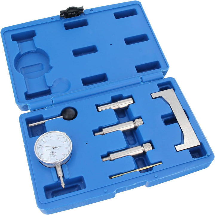 Einspritzpumpe Einstellwerkzeug Einstellen Messuhr Förderbeginn Dieselpumpe 7-teilig