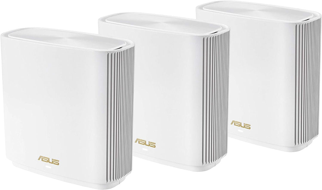 Asus Ai Mesh AX-WLAN System ZenWiFi XT8 (2in1 Mesh Zugangspunkte-Set, AX6600 WiFi 3X Gigabit LAN, 2.