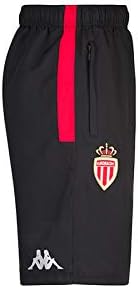 Kappa Pantalón Alberg 3 As Mónaco Kurze Hose M Schwarz / Rojo / Silber, M Schwarz / Rojo / Silber