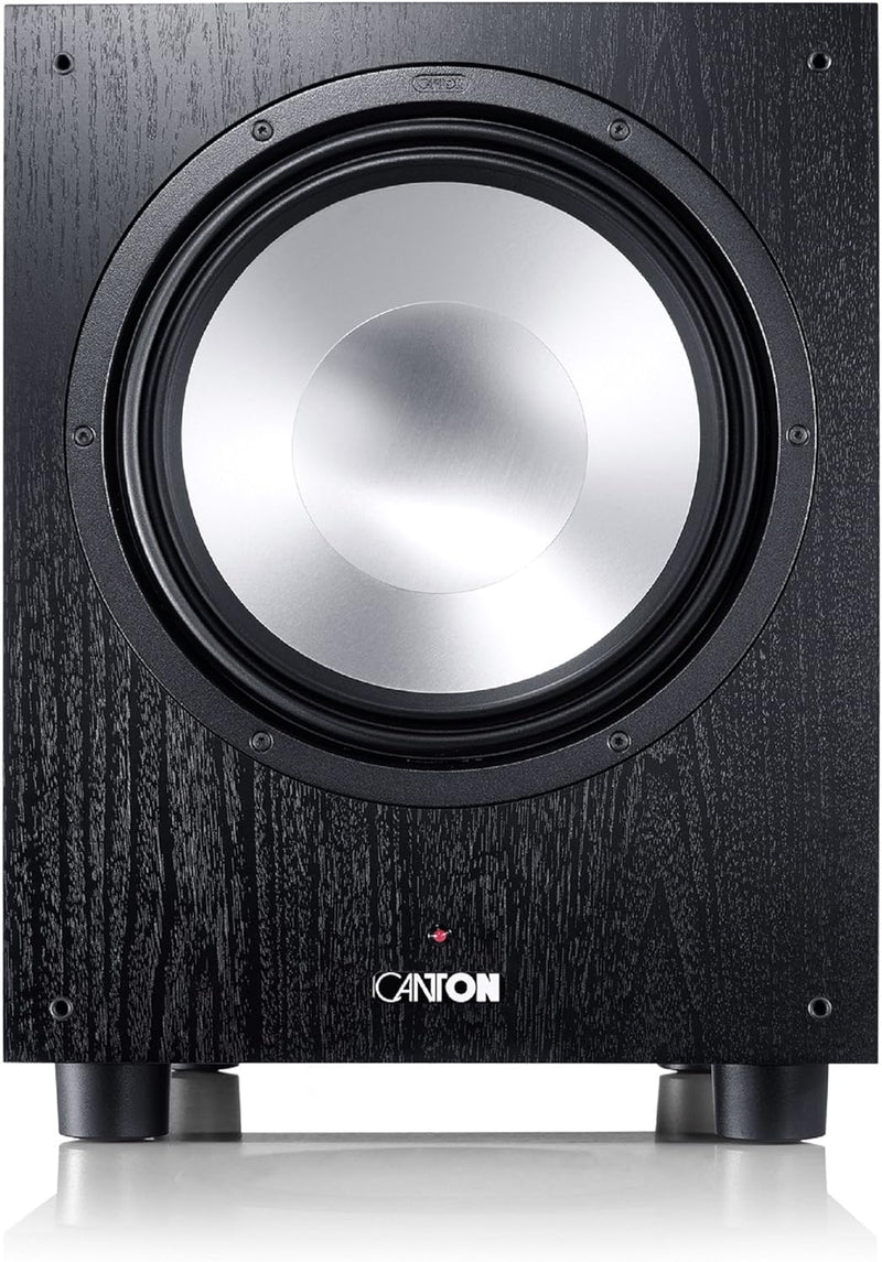 Canton Sub 12.3 Aktiver Subwoofer - Schwarz, Schwarz