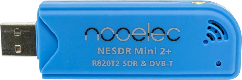 Nooelec NESDR Mini 2+ 0,5 PPM TCXO RTL-SDR & ADS-B USB-Empfänger-Set mit Antenne, Halterung und SMA-
