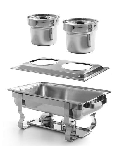 HENDI Aufsatz, für HENDI Bain-Marie Topf 470909, passt auf alle Chafing Dishes des Typs GN 1/1, 530x