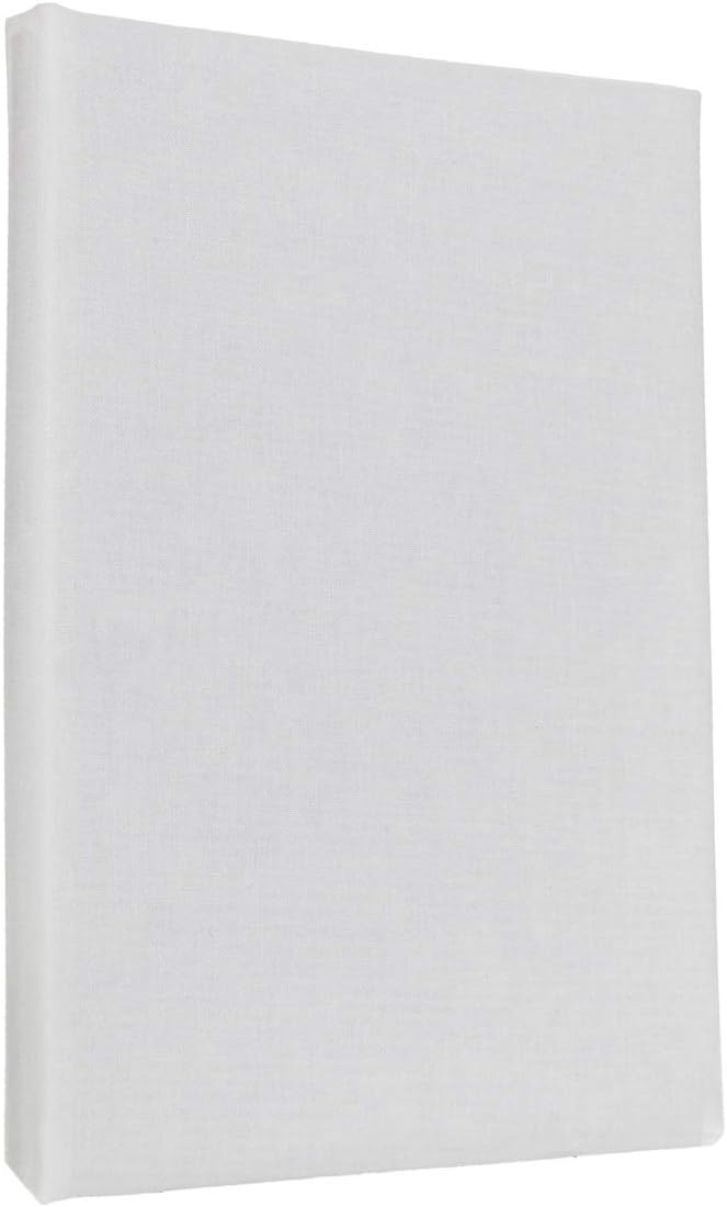 Hochzeitideal – Stammbuch der Familie Serie Anjuli weiss 21,0 cm x 15,0 cm - Buchbinderleinen Stammb