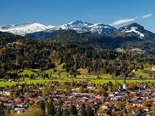 CALVENDO Puzzle Oberstdorf 1000 Teile Lege-Grösse 64 x 48 cm Foto-Puzzle Bild von Walter G. Allgöwer