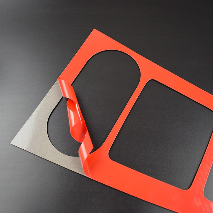 KUNGKIC Kohlefaser Auto Mittelkonsole Schalttafel Abdeckung Aufkleber Gangschaltung Paneel Innenraum