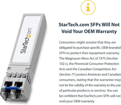 StarTech.com Cisco Meraki MA-SFP-1GB-SX kompatible SFP - Gigabit Fiber 1000Base-SX SFP Transceiver M
