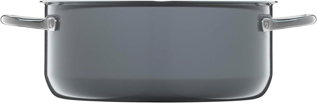 WMF Fusiontec Essential Kochtopf gross, 20 cm, Glasdeckel, Bratentopf Induktion, 2,4l, High-Tech Ker