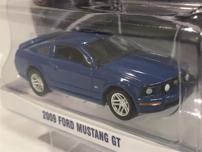 Greenlight 2009 Ford Mustang GT BFGoodrich Blue 1:64 Massstab 30139