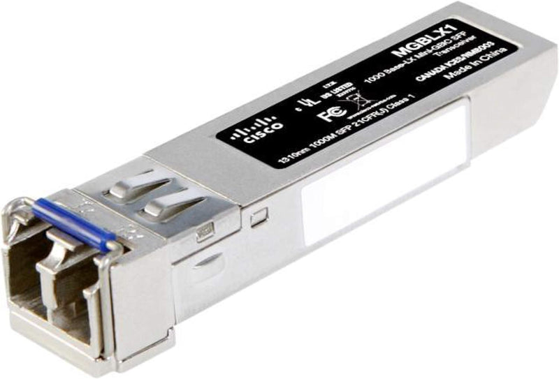 Cisco MGBLX1 SFP-Transceiver mit Gigabit-Ethernet (GbE) 1000BASE-LX Mini-GBIC (MGBLX1)