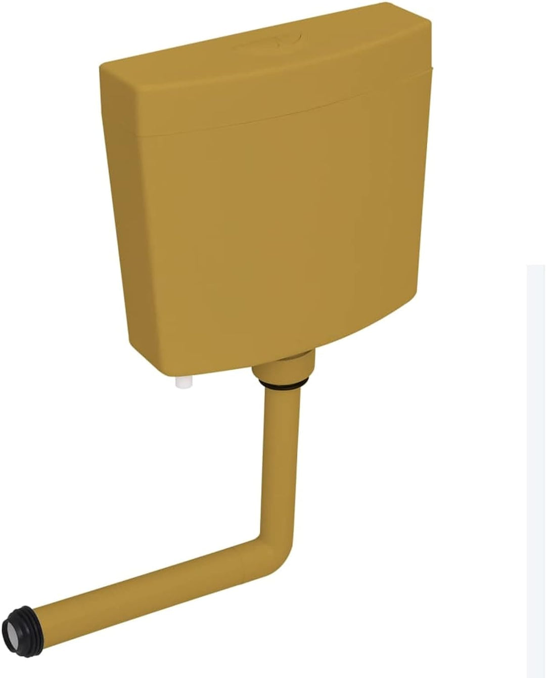 Tidyard WC Spülkasten Aufputzspülkasten Aufputz Wasserkasten 37,2 x 12,3 x 35,5 cm (L x B x H) Mit 2