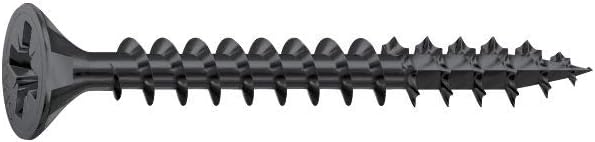 SPAX 1081040450505 Senkkopf 4.5x 50 Vollgewinde Pozidriv 2 verzinkt-schwarz mit Bewertung