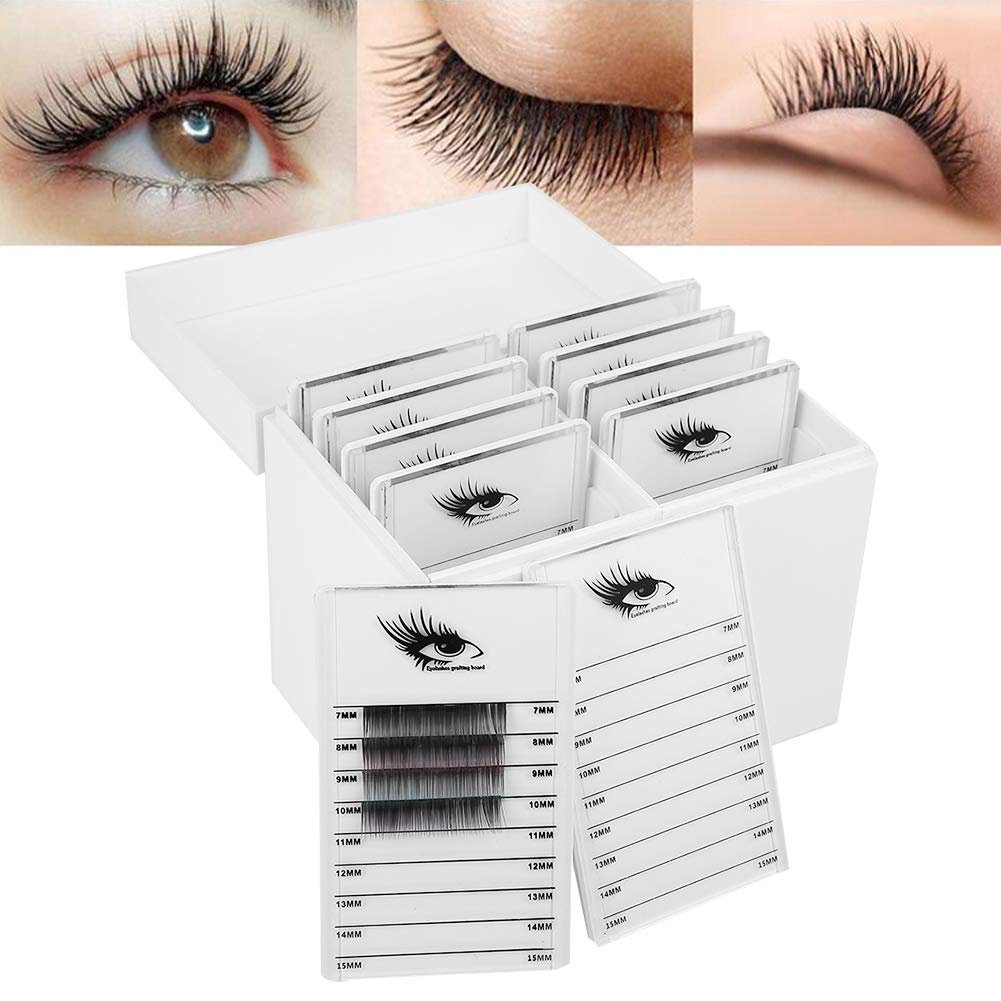 Wimpern-Aufbewahrungsbehälter, 10 Schichten Wimpernverlängerung Zubehör Transparente Wimpernanzeige