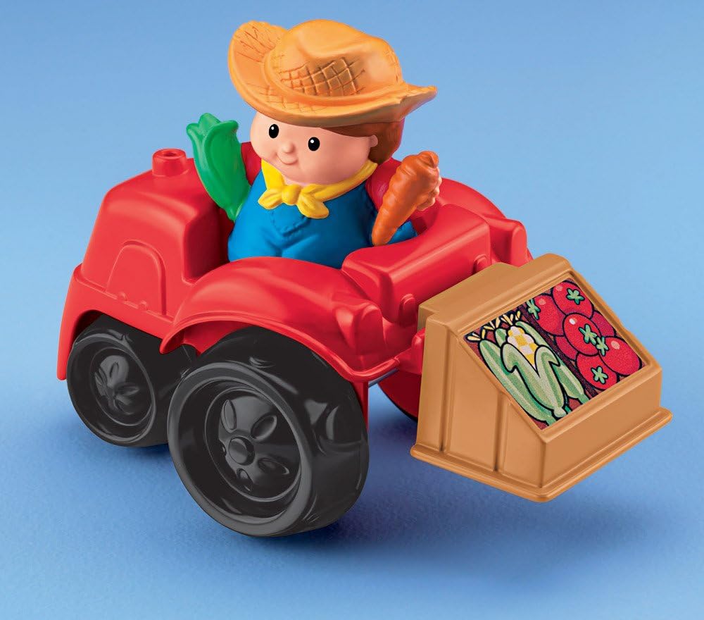 Mattel R6929-0 - Fisher-Price Little People Farm, mit viel Zubehör wie Tiere und Traktor