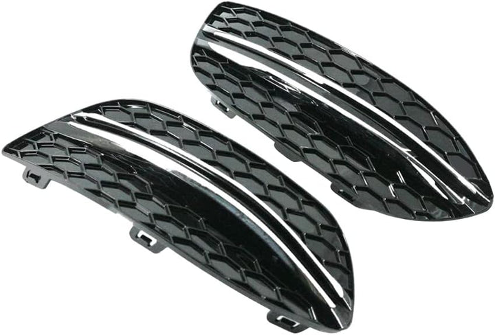 Riloer Frontstossstangengrill, für Mer-cedes-Benz W205 2015-2018 Chrom Chrom, Chrom Chrom