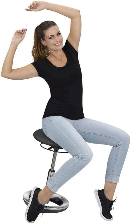 Topstar SU49BR0 Hocker Sitness Bob schwarz, Schwarz