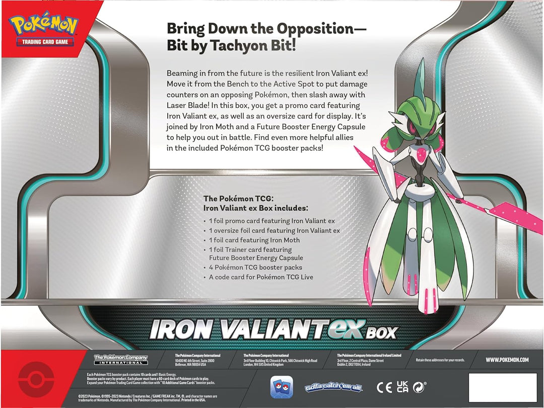 Pokémon Eisen Valiant ex Box