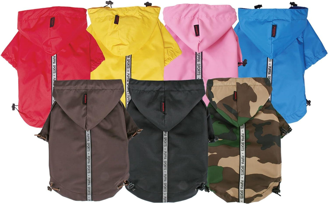 Puppia Base Jumper Regenmantel für Hunde, rose M rose, M rose