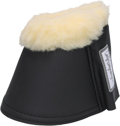 Eskadron Basic Hufglocken Allround Lambskin Schwarz XXL, Schwarz XXL