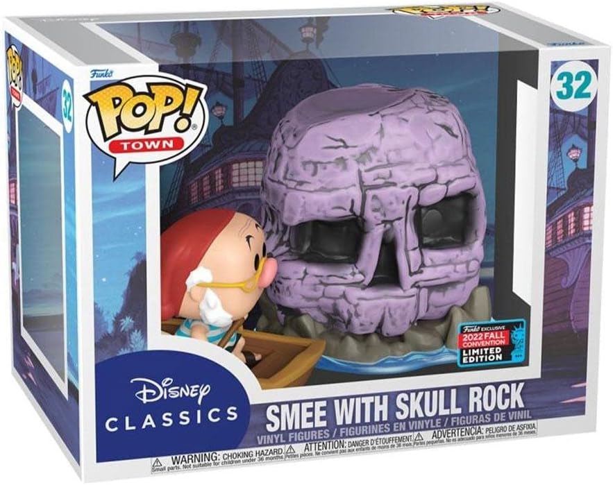 Funko Disney Peter Pan Pop! Town Vinyl-Figur Skull Rock w/SMEE 9 cm