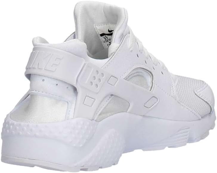 Nike Kinder und Jugendliche Huarache Run Gs Sneakers 35.5 EU White White Pure Platinum, 35.5 EU Whit