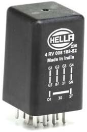 HELLA 4RV 008 188-521 Steuergerät, Glühzeit - 12V - Anschlussanzahl: 11 - nachglühfähig - Zylinderan