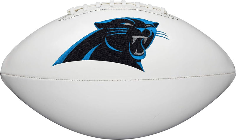 WILSON NFL Team Alliance Fussbälle Carolina Panthers Official Fussball mit Autogramm von Live Signat