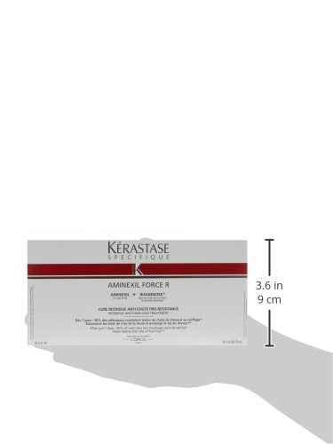 Kerastase Specifique Aminexil Force R 10 * 6 ml - Kopfhautbehandlung, 1er Pack (1 x 1 Stück)