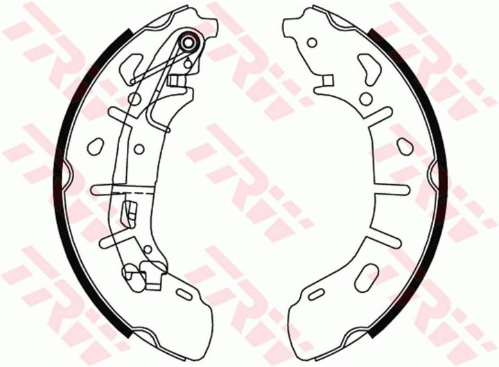 TRW GS8799 Bremsbacken und Zubehör