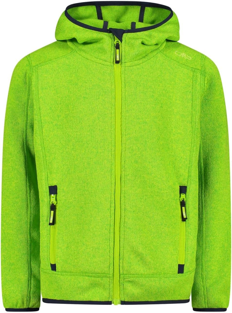 CMP Unisex Kinder Kinderjacke mit Fester Kapuze fleecejacke 92 Säure-B.Blau, 92 Säure-B.Blau