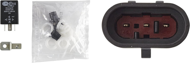 HELLA - LED/DE-Hauptscheinwerfer - 90mm Performance Bi-LED L70 - 12V - Einbau - Stecker: AMP - recht