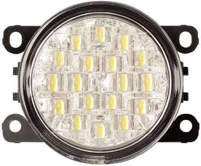 LED Tagfahrlicht ohne Dimmfunktion rund 90mm Durchmesser~