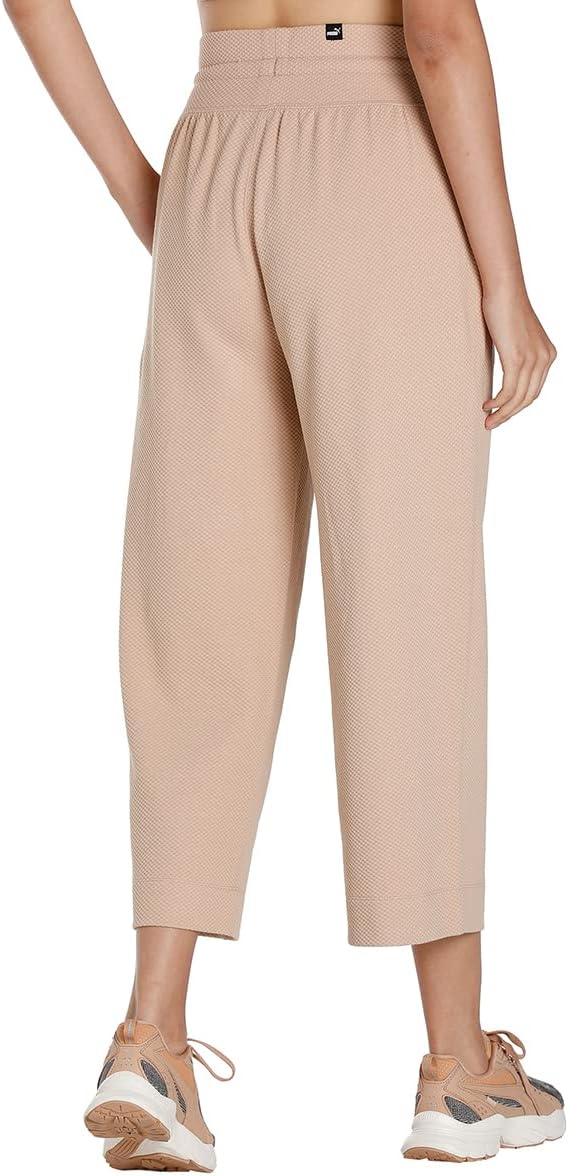 PUMA HER Damen Straight Leg Hose XS Dusty Tan Beige, XS Dusty Tan Beige