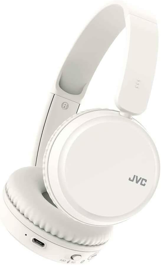 JVC On-Ear BT Kopfhörer Weiss HA-S36W-W-U