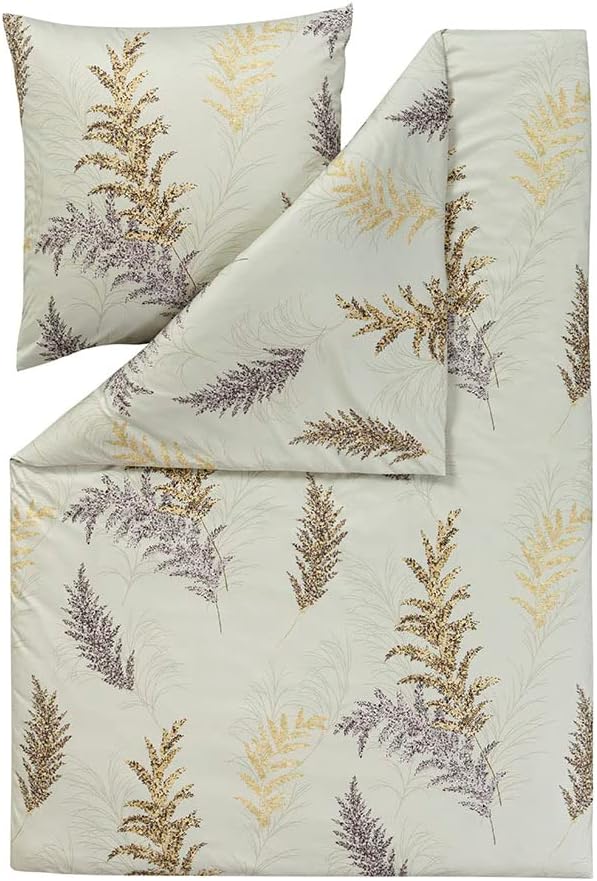 ESTELLA Atelier Bettwäsche Fiamma Farbe Schilf Grösse 135x200 + 80x80