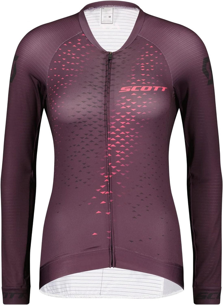 Scott RC Pro Damen Fahrrad Trikot lang lila 2022 XS Violett, XS Violett