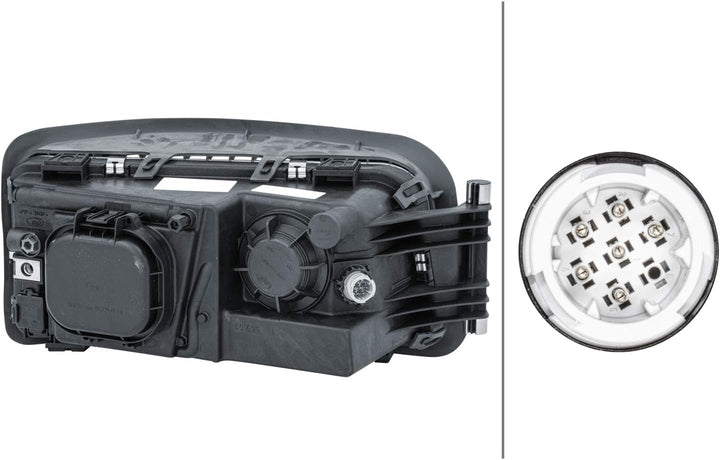 HELLA 1EH 354 984-031 Halogen-Hauptscheinwerfer - links Links (Fahrerseite), Links (Fahrerseite)
