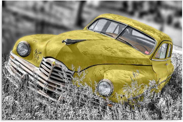 Feeby. Wandbild - 1 Teilig - 80x120 cm, Leinwand Bild Leinwandbilder Bilder Wandbilder Kunstdruck, A