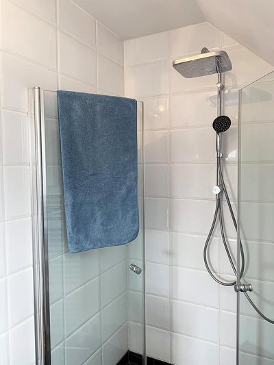 Glart 49M4B saugfähige Mikrofaser Handtücher in Premium Qualität. Trocknen Haut & Haare einfach nur