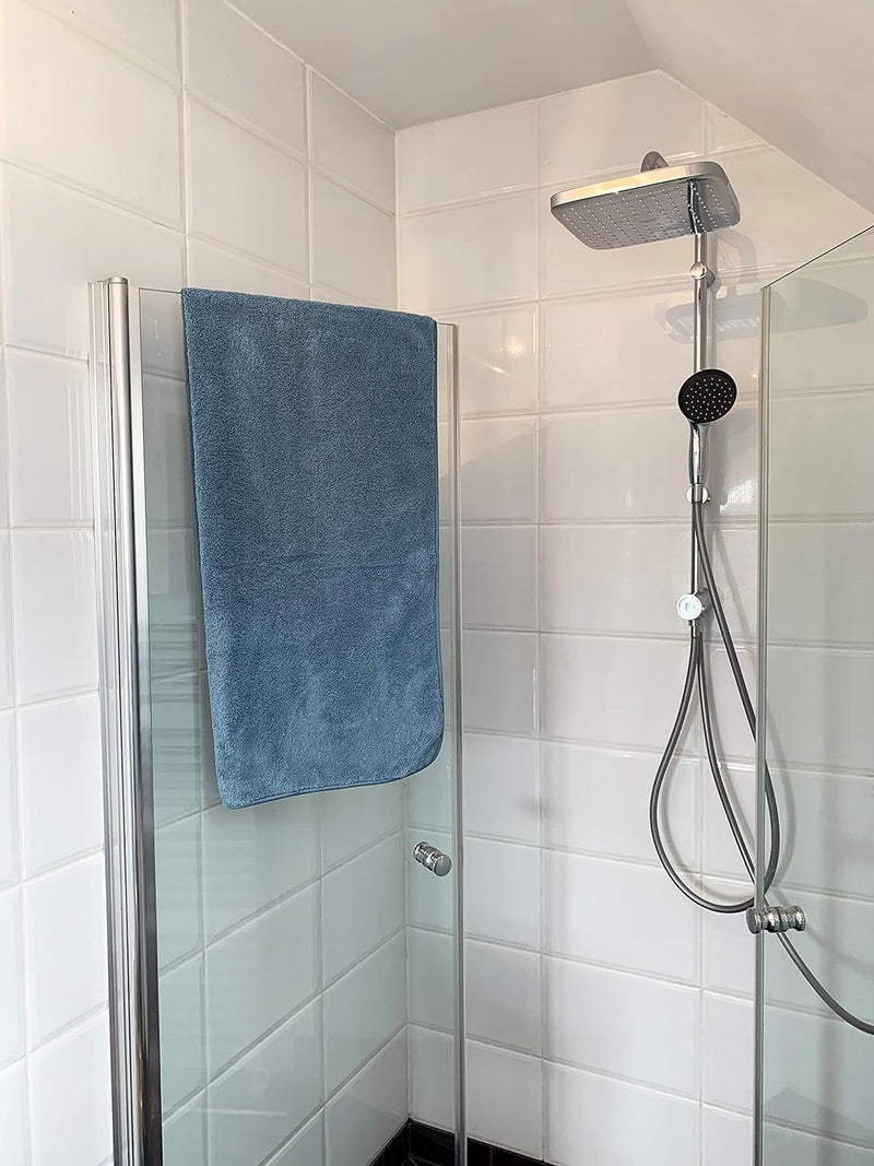 Glart 49M4B saugfähige Mikrofaser Handtücher in Premium Qualität. Trocknen Haut & Haare einfach nur