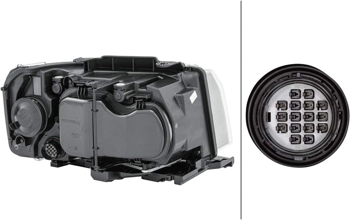 HELLA 1EL 354 025-051 Bi-Xenon-Hauptscheinwerfer - links - für u.a. Land Rover Freelander 2 (L359) L
