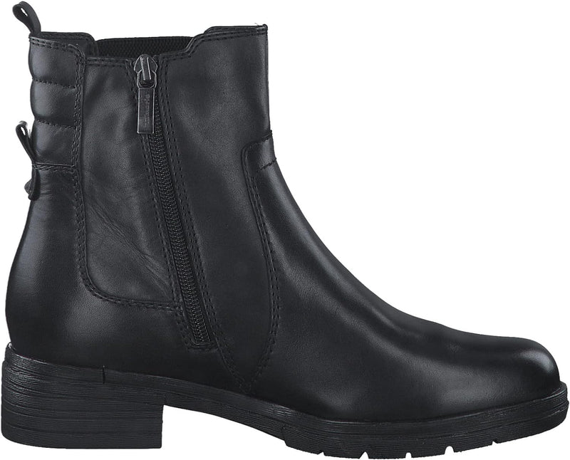 Tamaris Damen 8-8-85306-29-1 Stiefelette 38 EU Weit Schwarz, 38 EU Weit Schwarz